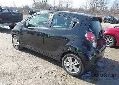 2014 Chevrolet Spark 1Lt Auto z USA, uszkodzony, nr VIN KL8CD6S98EC437355